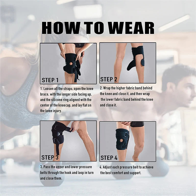 Professzionális sporttámasztó térdvédő | KNEE BRACE