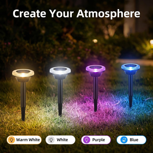 💡🌿 Napenergiával működő kerti ösvénylámpa – automatikus be- és kikapcsolás, vízálló, kiválóan alkalmas ösvényekhez, kocsibeállókhoz és teraszokhoz ✨