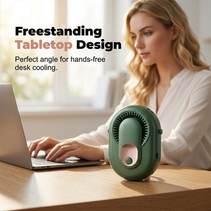 4 az 1-ben hordozható övventilátor digitális kijelzővel | COOLBELT