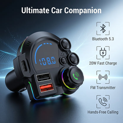 Autós Bluetooth FM-adó | CARFM