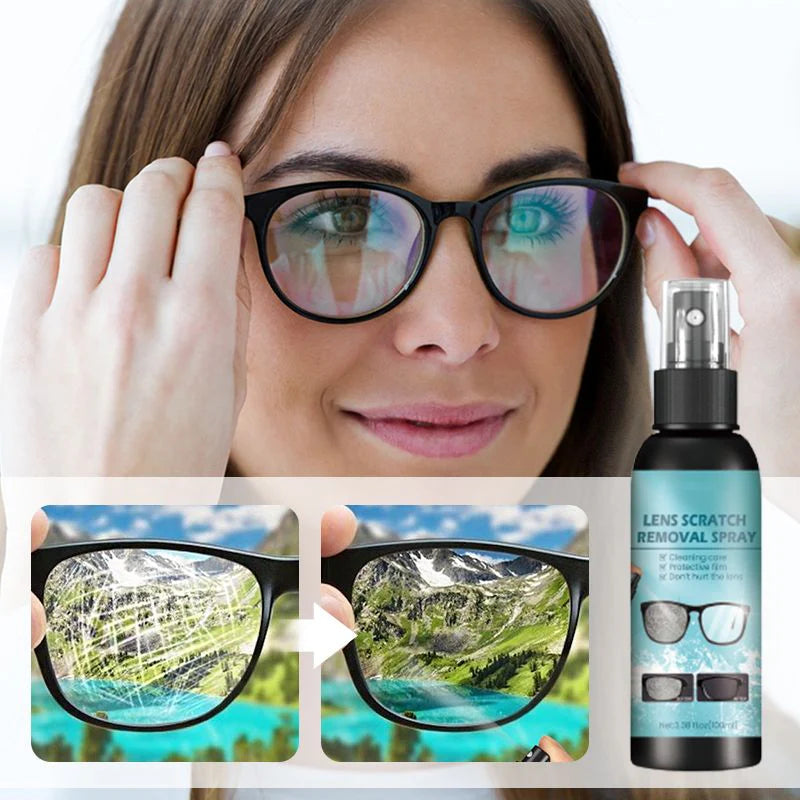 👓 Az apró karcolások azonnali javítása – Lencsekarcolás-javító spray – Utánvéttel ✨
