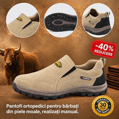 🎁Ultima zi pentru a te bucura de o reducere de 50%, nu o rata! ⏰Fabricați din piele de vițel australiană🐂Suport pentru picioare - ameliorează durerea de picioare✅Impermeabili și antiderapanți, confortabili la mers✅Eleganți și versatili.