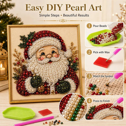 🎄🎅 🎄 Karácsonyi gyöngy strassz DIY kézműves festőkészlet | CRAFT