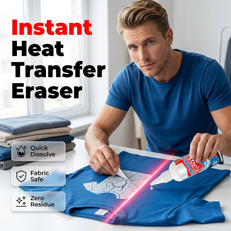 🧽✨Ruházati nyomtatványeltávolító, hőtranszfer-címkék és ragasztók tisztítószere
