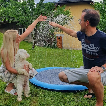📢50%-os kedvezmény!! ⏰ Összecsukható matrac háziállatoknak, ideális a szabadtéri vízi játékokhoz