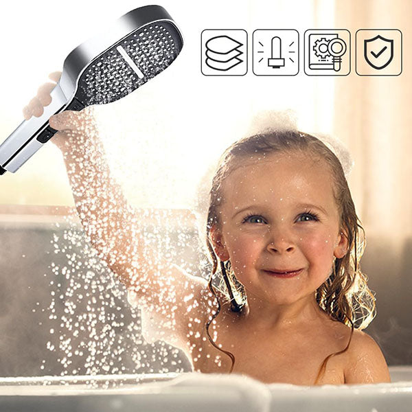 3 az 1-ben nagynyomású zuhanyfej | SHOWER