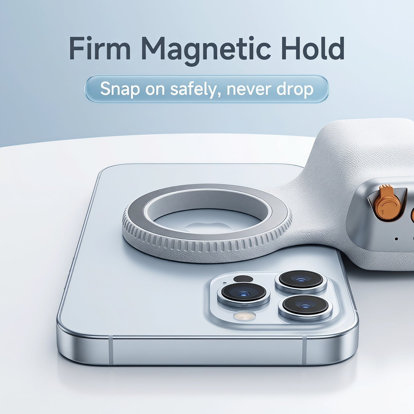 🎮 Mágneses rögzítésű okostelefon-fényképezőgép-markolat – MagSafe: egy érintéssel rögzíthető, Bluetooth-kioldó egy kézmozdulattal vezérelhető, pillanatok alatt professzionális fényképezőgéppé alakítható, utánvéttel 📸