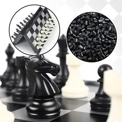 Utazó mágneses sakk táblával | MAGCHESS