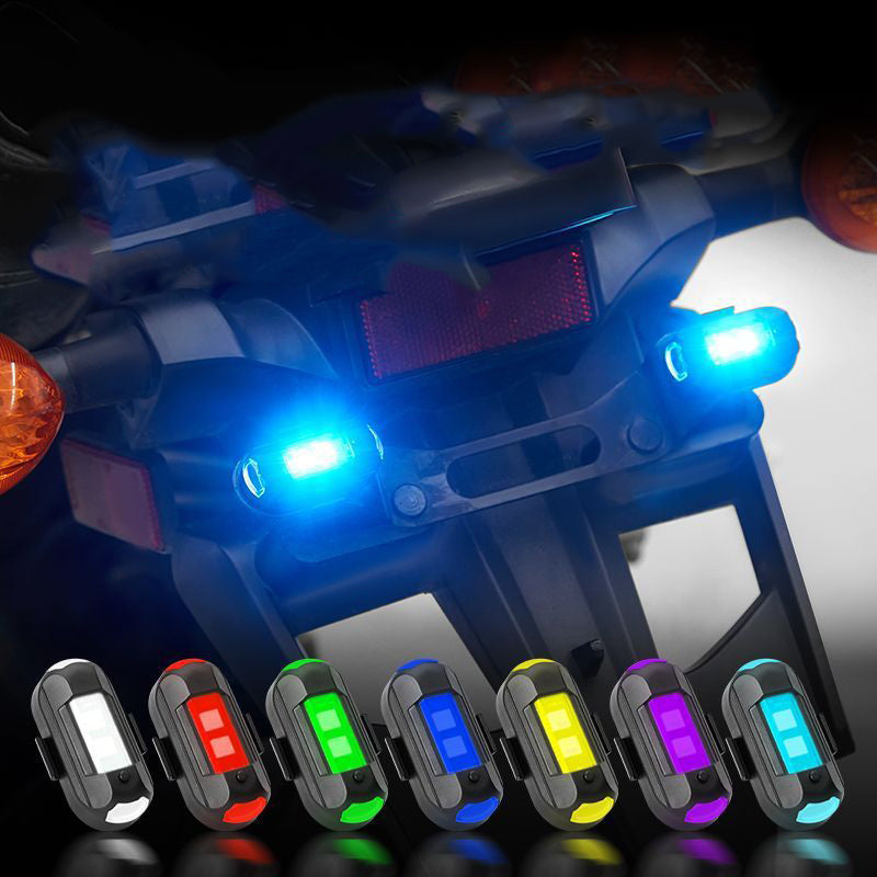 🚗Vezeték nélküli LED villogó fény járművekhez💡