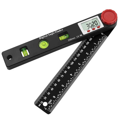 4 az 1-ben digitális szögmérő, vízmérővel | ANGLE RULER