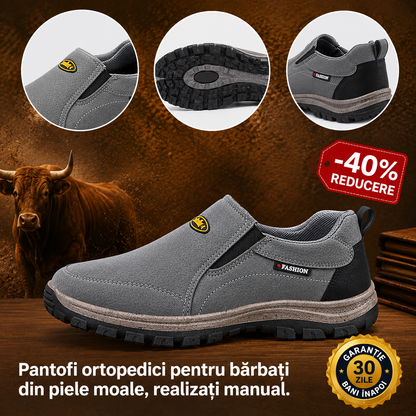 🎁Ultima zi pentru a te bucura de o reducere de 50%, nu o rata! ⏰Fabricați din piele de vițel australiană🐂Suport pentru picioare - ameliorează durerea de picioare✅Impermeabili și antiderapanți, confortabili la mers✅Eleganți și versatili.