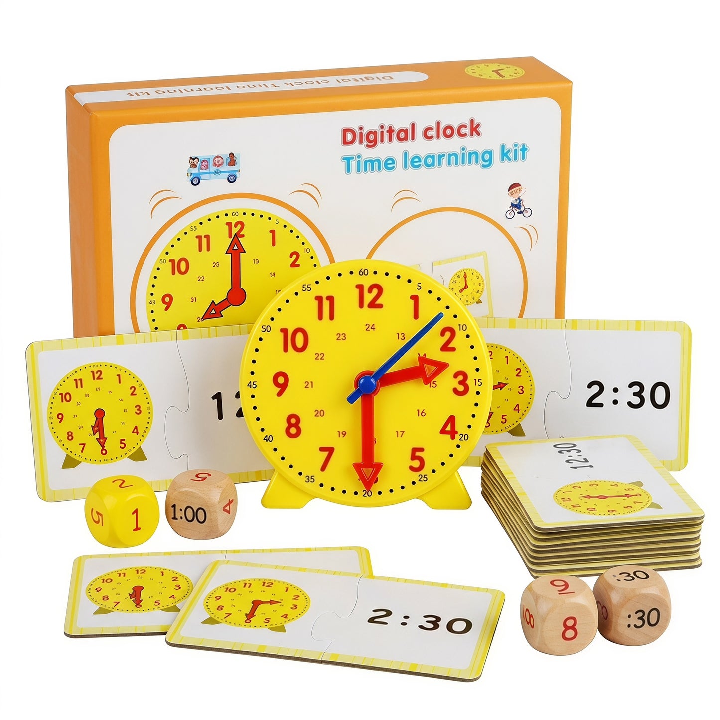 24 órás szinkron mutatók gyermek tanulóóra | TIMETEACH
