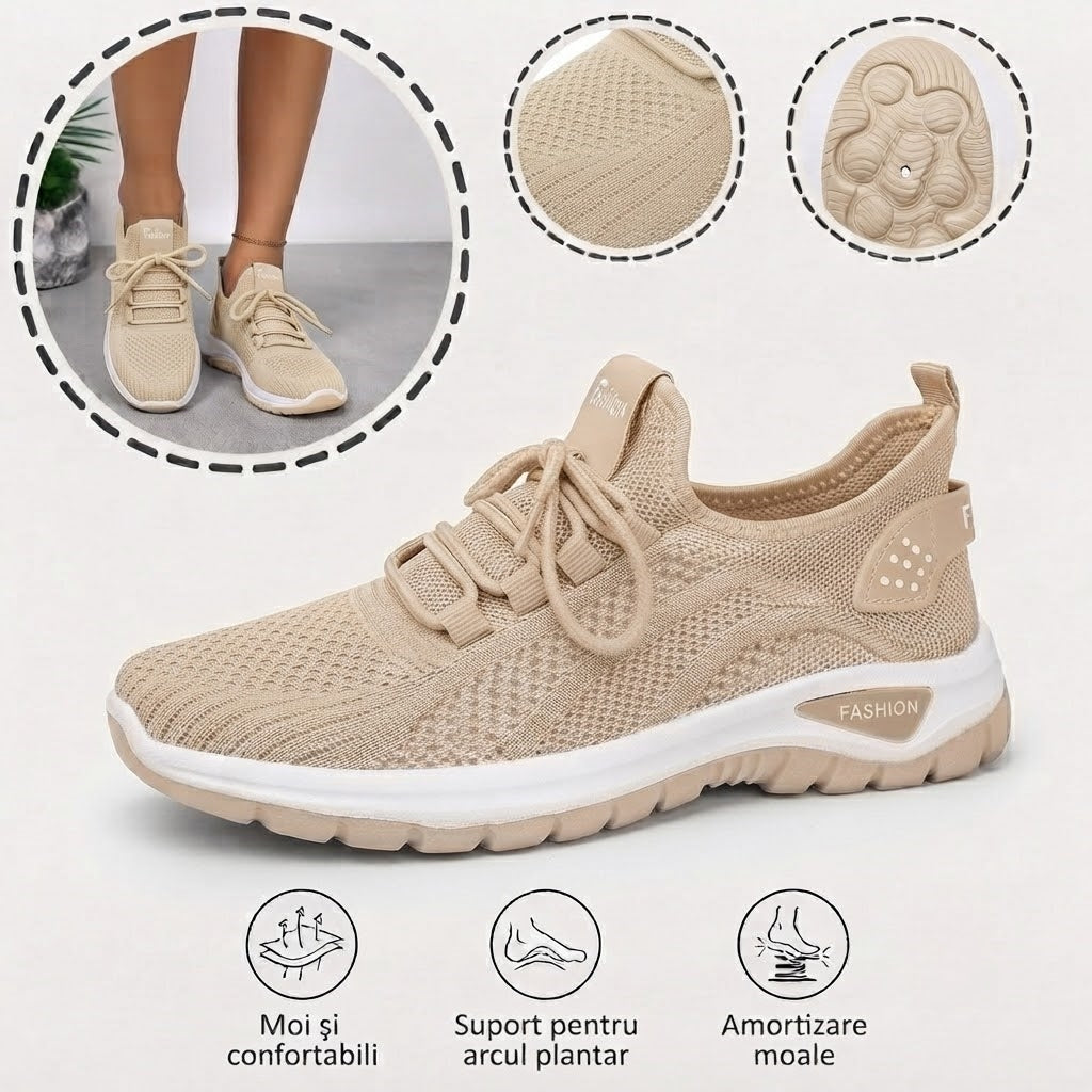 🔥Noutăți, astăzi la jumătate de preț pentru o perioadă limitată | Design ergonomic ✅Absorbție superioară a șocurilor ✅Corecție a mersului ✅Confortabile și versatile