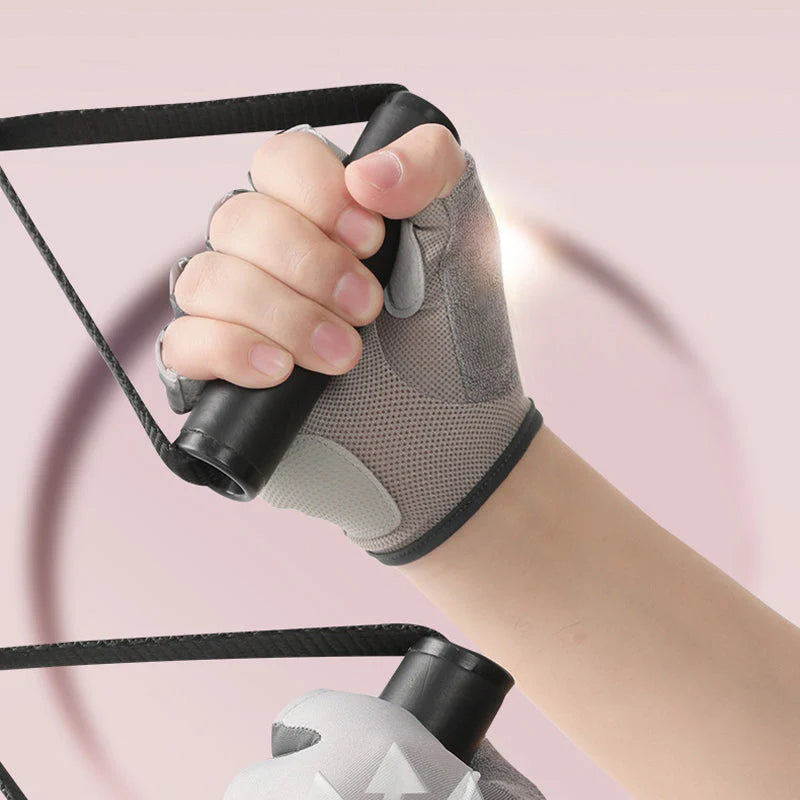 🧤 Légáteresztő, csúszásgátló edzőkesztyű – teljes tenyérvédelem, ergonómikus párnázás – utánvéttel ✨