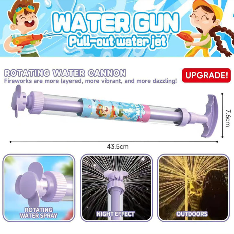 🌊🌈Színes szivárványos LED-es vízipisztoly