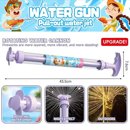 🌊🌈Színes szivárványos LED-es vízipisztoly