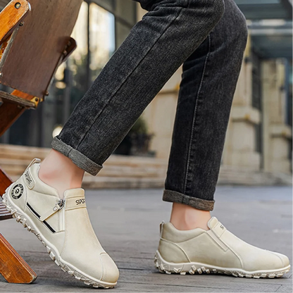 🎁Ultima zi pentru a te bucura de o reducere de 60%, nu o rata! ⏰Fabricați din piele de vițel australiană🐂Suport pentru picioare - ameliorează durerea de picioare✅Impermeabili și antiderapanți, confortabili la mers✅Eleganți și versatili.
