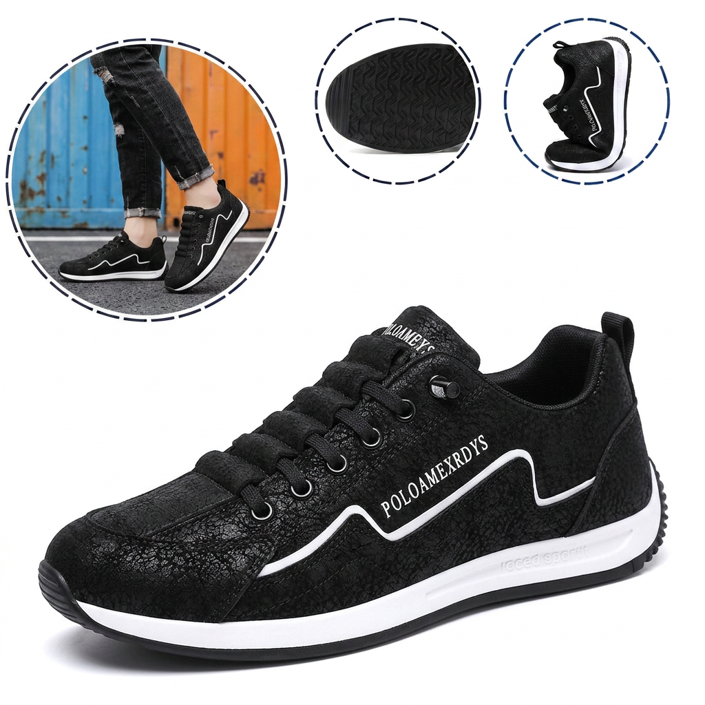 🎁Ultima zi pentru o reducere de 50%--nu ratați!⏰Fabricați din piele de vițel australiană🐂Suport pentru picioare - ameliorează durerea de picioare✅Impermeabili și antiderapanți, confortabili la mers.