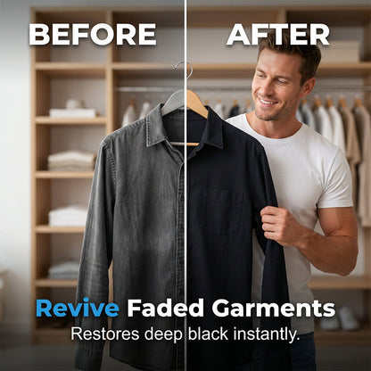 🖤Ultra-Black ruházati feketítő lapka, amely visszaállítja a ruhák eredeti színét 👖⚫