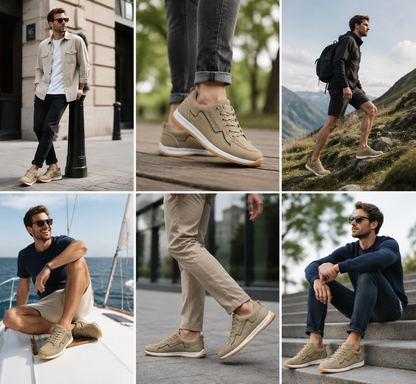 🎁Ultima zi pentru o reducere de 50%--nu ratați!⏰Fabricați din piele de vițel australiană🐂Suport pentru picioare - ameliorează durerea de picioare✅Impermeabili și antiderapanți, confortabili la mers.