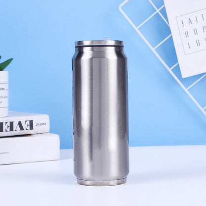 🥤✨ Kétrétegű rozsdamentes acél kólásdobozos hőszigetelő pohár – klasszikus retro kialakítás, hosszú ideig tartó hő- és hűtésmegtartás, hordozható, szivárgásmentes