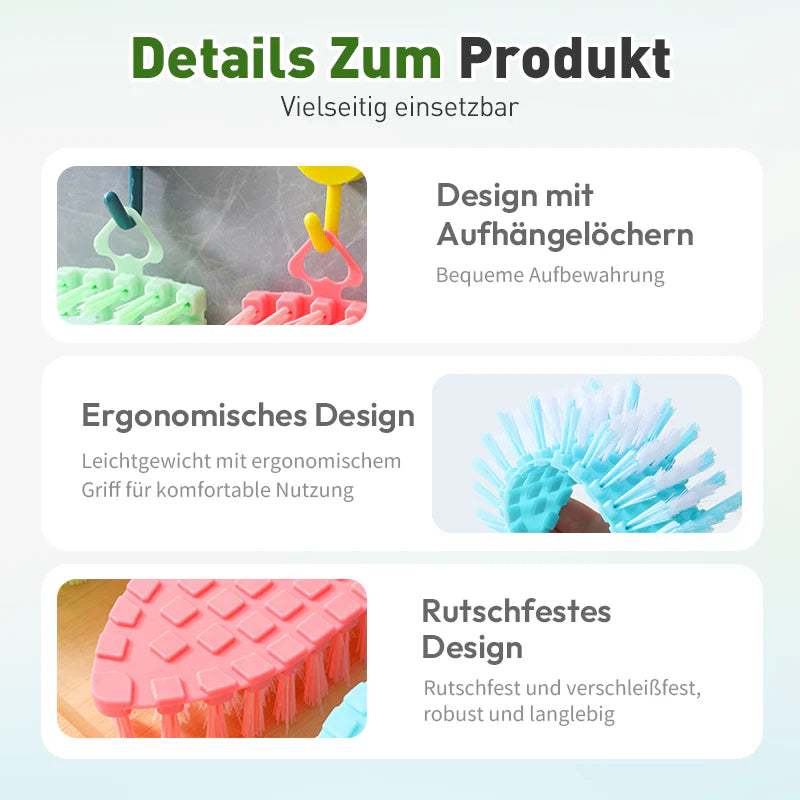 🧹Többfunkciós és rugalmas tisztítókefe 💦