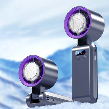 ❄️49% kedvezmény! 💨 Hordozható párásító ventilátor – 3 sebességfokozat, párásításos hűtés – utánvéttel ⚡✅