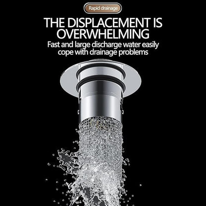 🔥 Időkorlátos akció ⚡ Rozsdamentes acél lefolyószűrő – Dugulásgátló · Szagmentes · Rovarriasztó | Csak tedd be, és felejtsd el a lefolyó problémákat 🚿🔩
