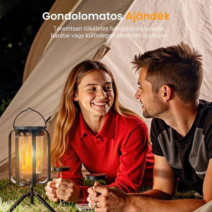 🌞Nyári akció 🔥4 üzemmóddal rendelkező kültéri napelemes zseblámpa
