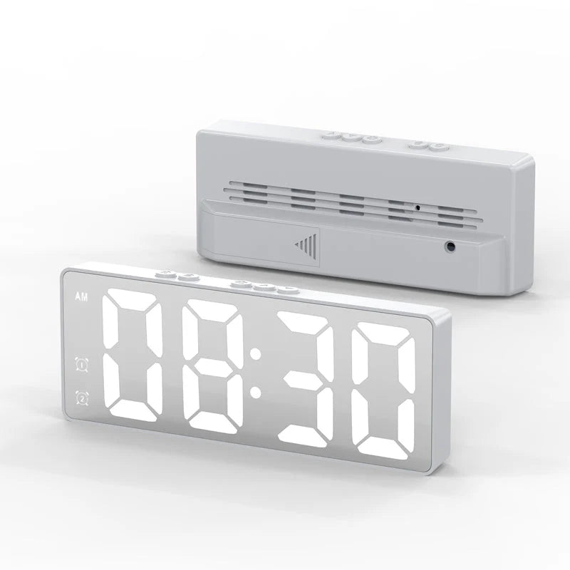 ⏰✨Minimalista stílusú digitális ébresztőóra, hálószobába és irodába egyaránt