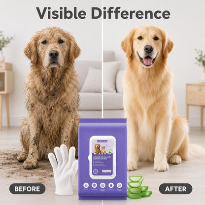 Kisállat gyors tisztító kesztyű | PETCLEAN