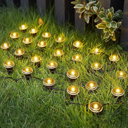 💡🌿 Napenergiával működő kerti ösvénylámpa – automatikus be- és kikapcsolás, vízálló, kiválóan alkalmas ösvényekhez, kocsibeállókhoz és teraszokhoz ✨