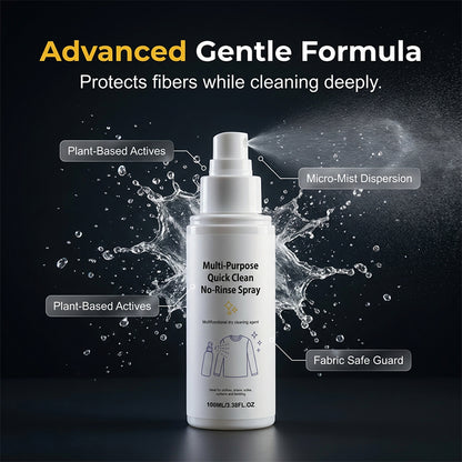 🧴 Többfunkciós gyors tisztító spray – egy spriccelés, egy törlés, víz nélkül, 99,9%-os szennyeződés- és baktériumeltávolítás, többféle felületen használható, utánvéttel