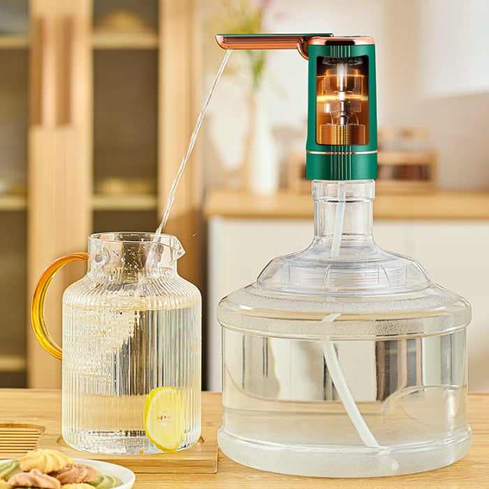 🚰Időkorlátozott 50%-os kedvezmény! 💥Automatikus itatószivattyú – újratölthető, összecsukható fúvókával, univerzális ✨