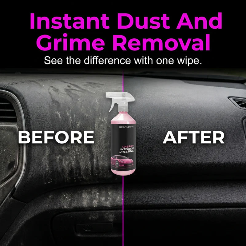 🚗 Többfunkciós autóápoló spray – hogy az autó belseje pormentes és védett legyen ✨