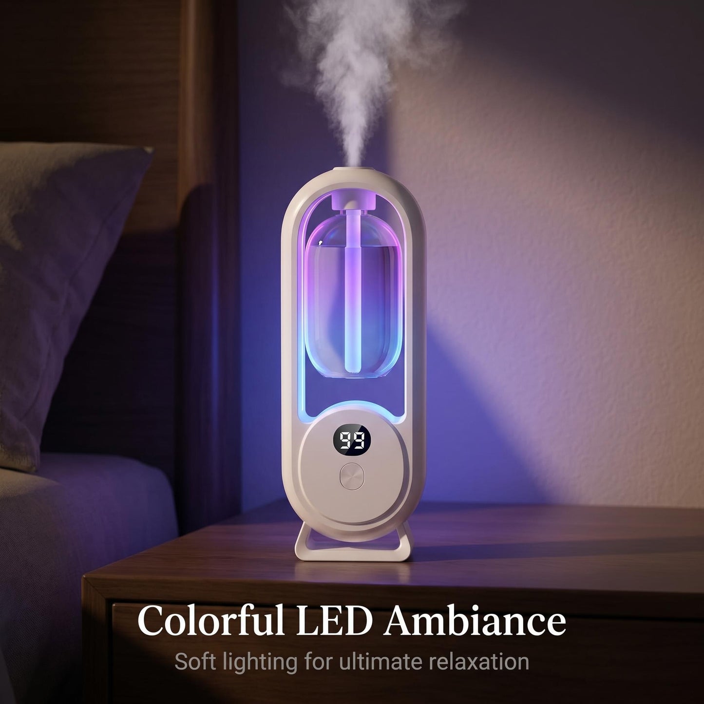 🌸 AromaGlow 360 intelligens illatdiffúzor – automatikus, tartós illatadagolás, 50 méteres hatótávolság, 2 hónapos akkumulátor-üzemidő, 5 időzítési mód, nappaliba, hálószobába és üzleti célokra egyaránt alkalmas, utánvéttel ✨