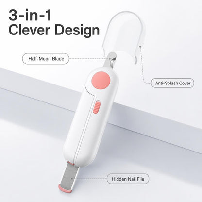 Ergonomikus kisállat ápoló szerszám fényfunkcióval | NAIL CLIPPER