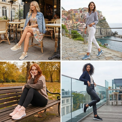 🔥Noutăți, astăzi la jumătate de preț pentru o perioadă limitată | Design ergonomic ✅Absorbție superioară a șocurilor ✅Corecție a mersului ✅Confortabile și versatile