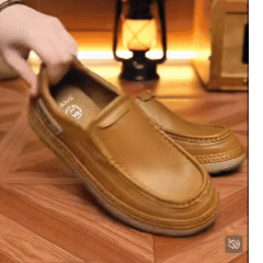🎁Ultima zi pentru a te bucura de o reducere de 40%, nu o rata! ⏰Fabricați din piele de vițel australiană🐂Suport pentru picioare - ameliorează durerea de picioare✅Impermeabili și antiderapanți, confortabili la mers✅Eleganți și versatili.