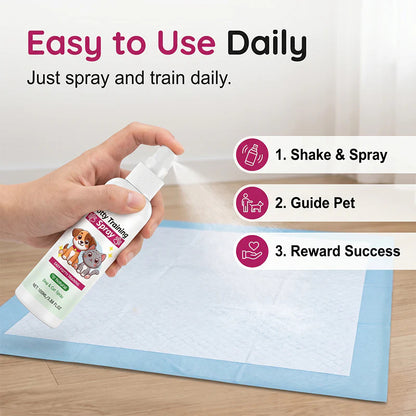 Macska- és kutyaszobatisztasági spray | PETTRAIN