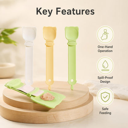 Macskafalatka etető kanál | PETSPOON