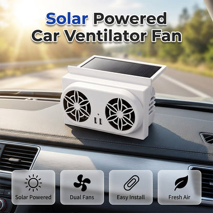 ☀️🚗Most 49%-os kedvezménnyel vásárolhatja meg🔥 a napenergiával működő autóventilátort, amely hűti kedvenc autóját – anélkül, hogy lemerítené az akkumulátort.