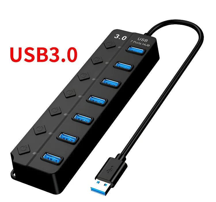 Független kapcsolós USB-elosztó