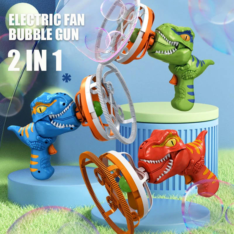 🎁✨ Adj egy különleges ajándékot a gyereknek! Elektromos láncos óriásbuborékfúvó – folyamatos varázslatos élmény, lenyűgöző látványosság 🌿🦖