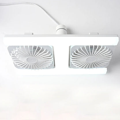 Modern 2-in-1 LED mennyezeti ventilátor-lámpa hálószobába és étkezőbe – távirányítóval ❄️💡🌀🏠
