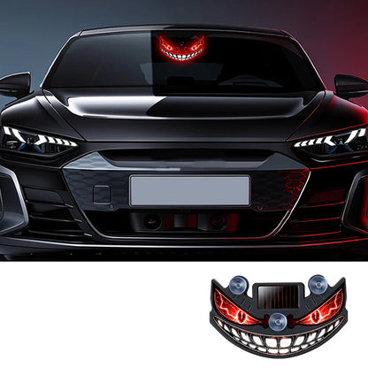 🚗✨ Napenergiával működő|Univerzális szívókorongos napenergiás autó dekorlámpa | DEVILIGHT😈