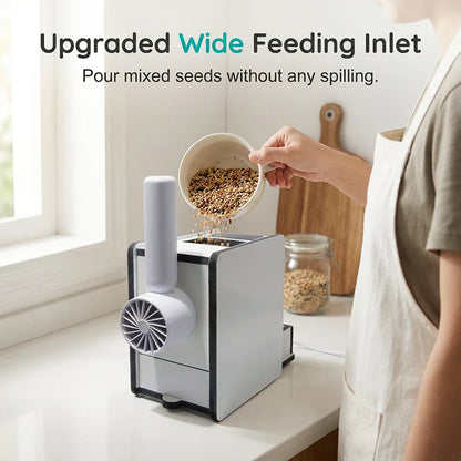 🐦🔋 Újratölthető madáretető-szeparátor – tisztább etetés, kevesebb pazarlás