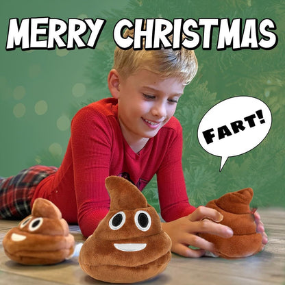 Vicces kaki plüssjáték többféle finghanggal | FUNPOOP