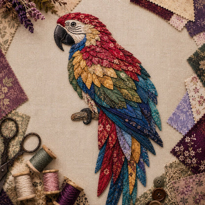 3D Patchwork Madár DIY Készlet - Ajándék | BLEMOR