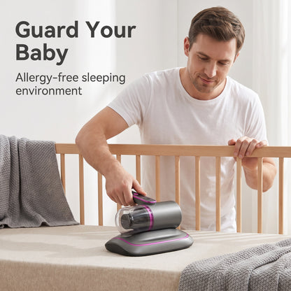 🛏️ Átlagos porszívó – magas frekvenciájú rázás + UV-fertőtlenítés, mélyreható poreltávolítás és tisztítás, ágyakhoz, kanapékhoz és plüssjátékokhoz egyaránt használható, utánvéttel